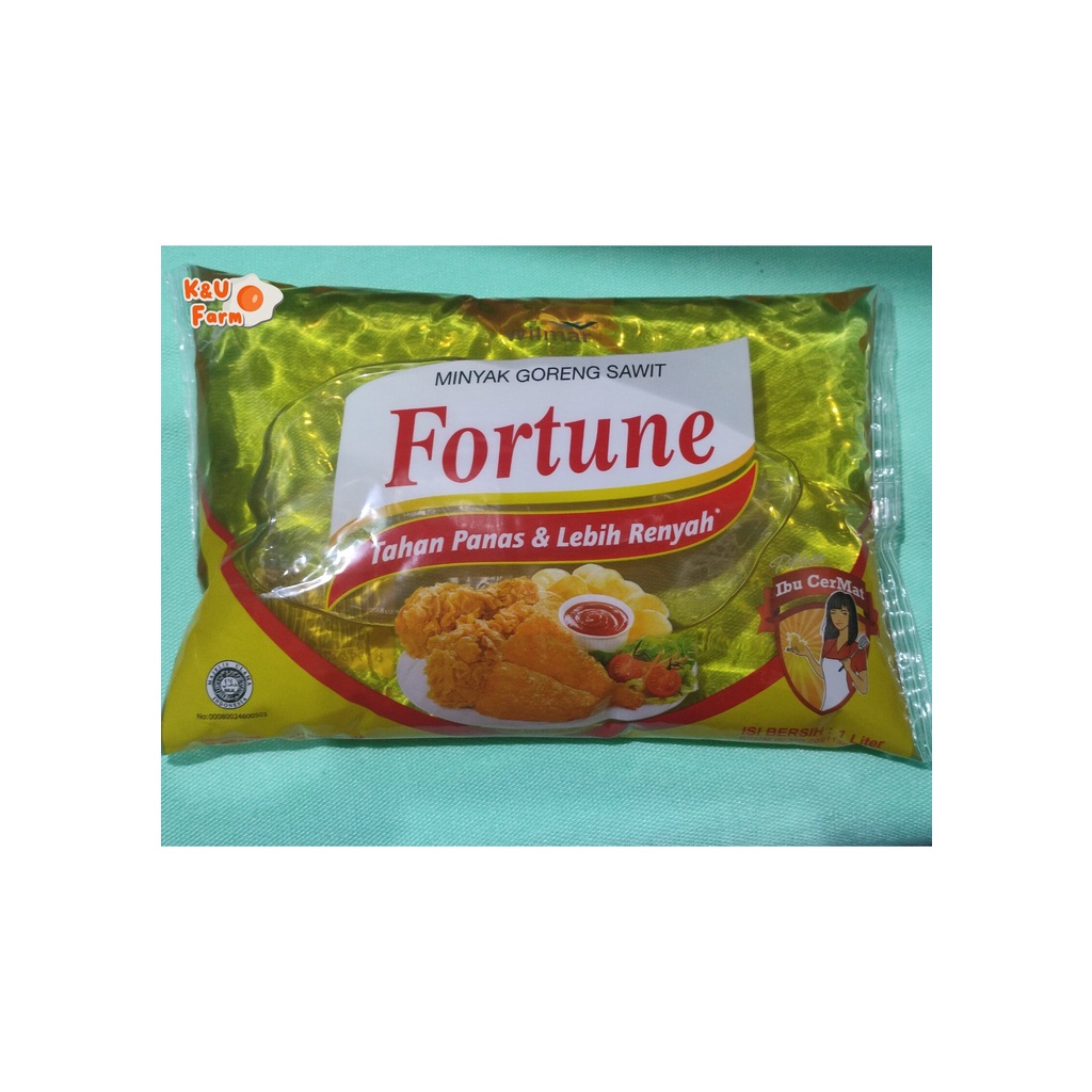 Jual Minyak Goreng Fortune 1 Liter | Shopee Indonesia