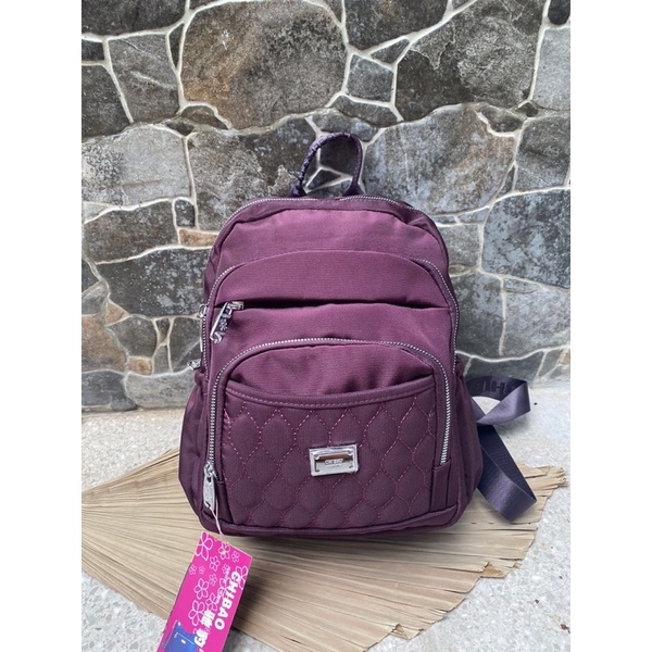 Tas Ransel Chibao 00389-22 Bahan Kanvas. Tas Ransel Wanita Tas Chibao ORI BEST SELLER BISA BAYAR DITEMPAT.!!!!