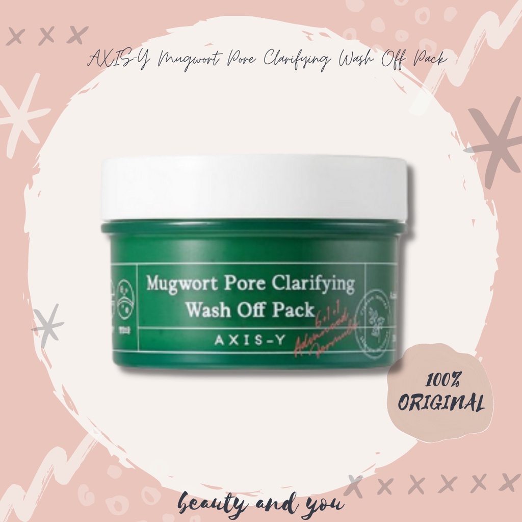 Mugwort Pore Clarifying Wash Clay Mask (ORIGINAL 100%)