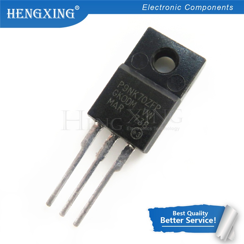 50pcs Ic STP9NK70ZFP P9NK70ZFP TO-220F 700V 7.5A