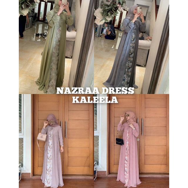 Nazraa dress by kaleela titipan