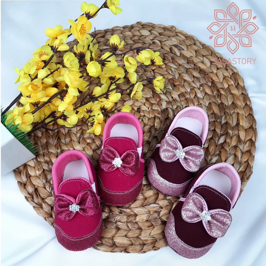 SEPATU PREWALKER ANAK BABY BAYI 0-12 Bulan FP07