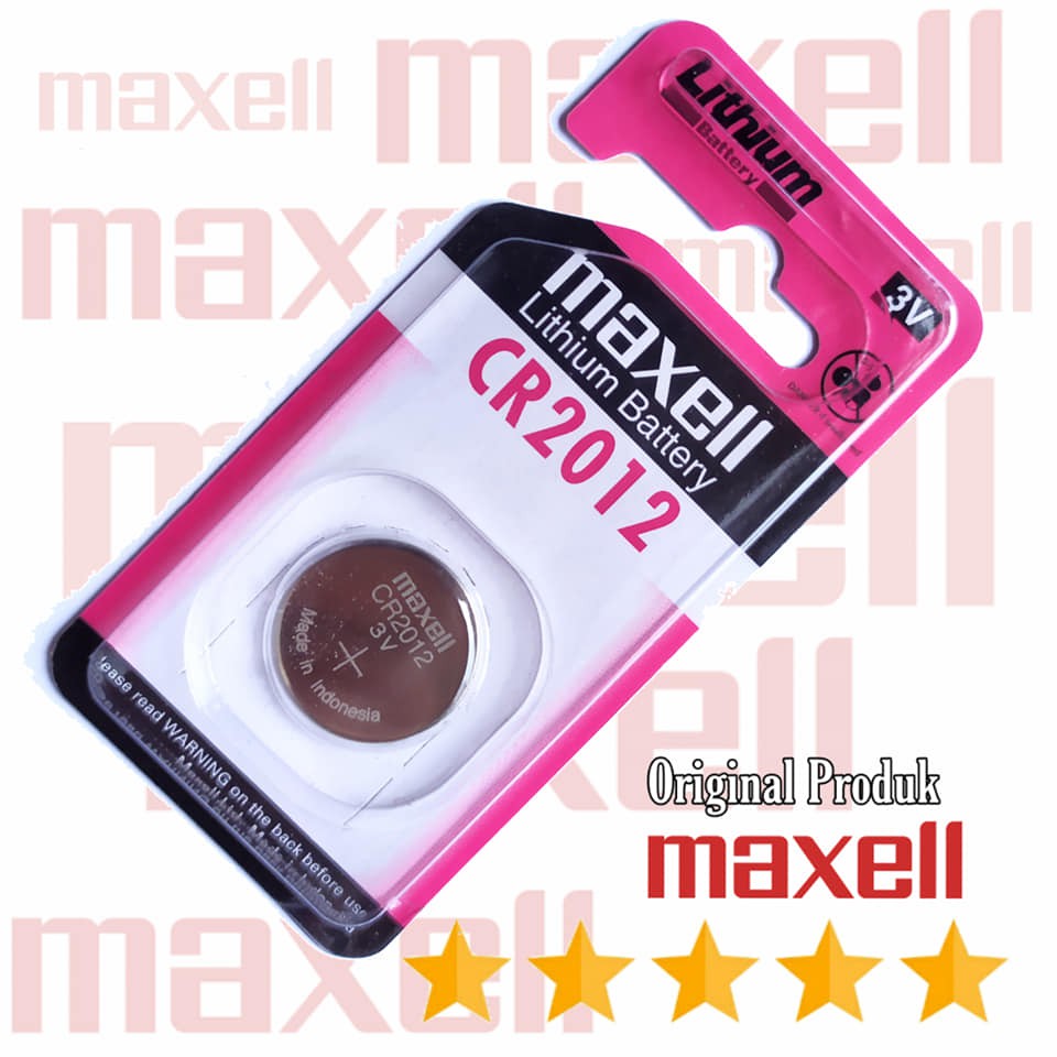 Baterai Original battery maxell Cr2012