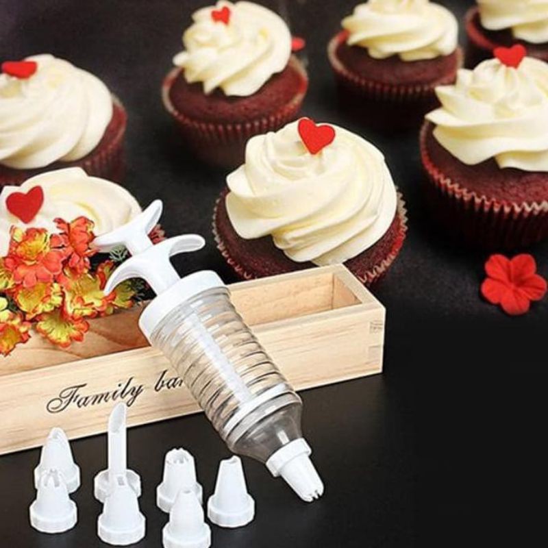 ALAT PENGHIAS KUE 8 IN 1 CAKE DECORATION 8 IN 1