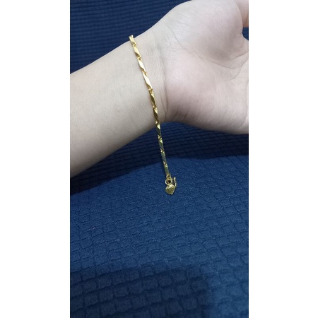 Gelang padi Lapis emas