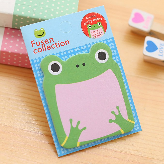 Memo Sticky Note Animal Memo Note-Kodok / Frog