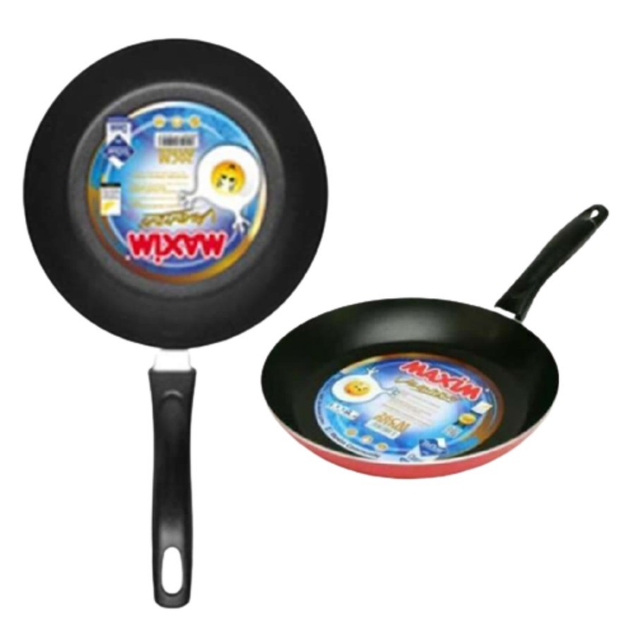 PANCI MAXIM VALENTINO 18 CM FRYPAN WAJAN TEFLON ANTI LENGKET