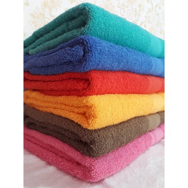 HANDUK MANDI DEWASA MUTIA JUMBO - BAHAN COTTON PREMIUM