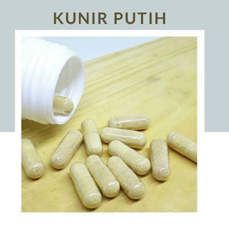 

Kapsul Kunir Putih Curcuma Zedoaria Kunir Putih Kapsul