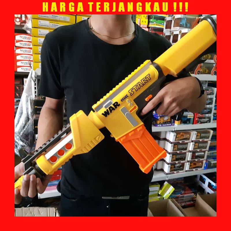  Mainan  Anak  Laki Laki Tembakan Senjata  Soft Bullet X Gun 