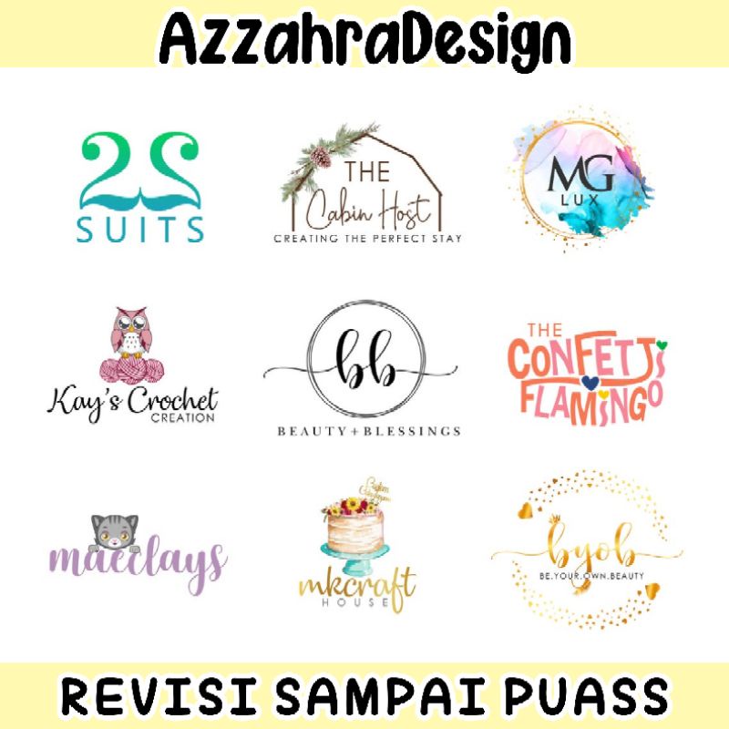 

Jasa Desain Logo / Olshop Fashion Model ( Bisa Pilih Model )