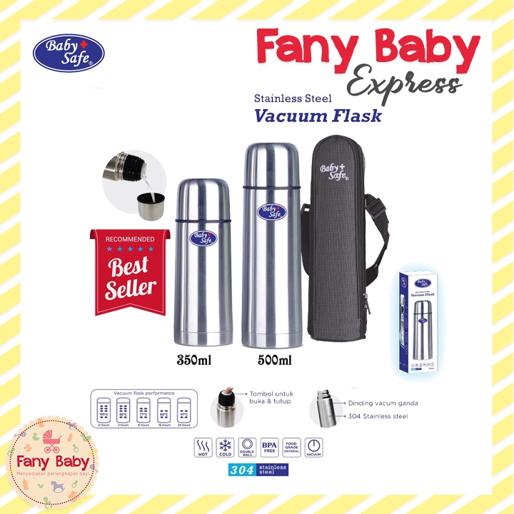 BABY SAFE VACUUM FLASK 350ML / 500ML