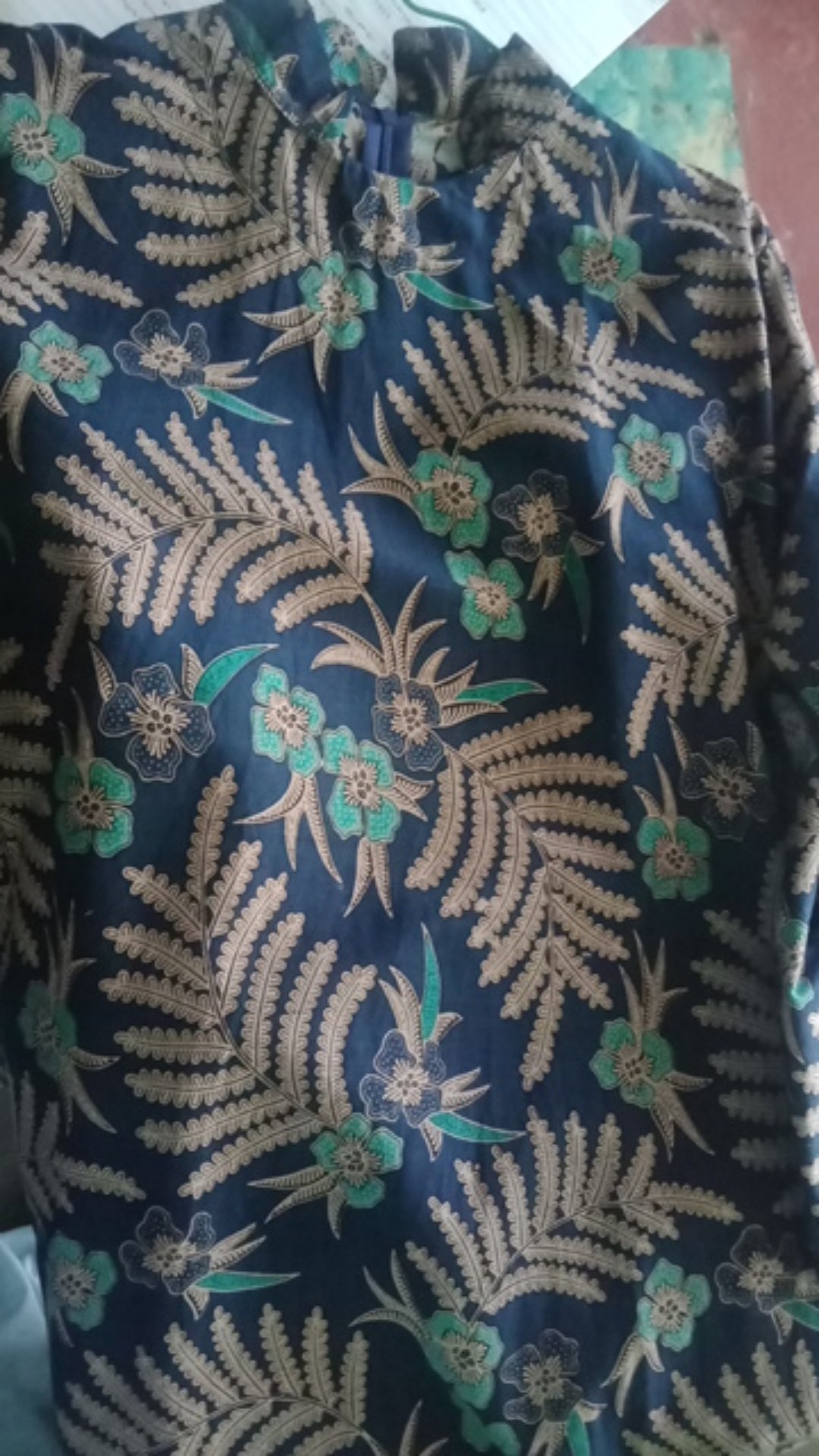 Maura Couple - Sania Ruffle Batik Couple Ori Ndoro Jowi Garansi Termurah Shopee - Batik Modern Solo