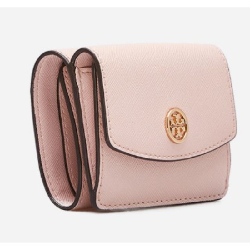 Tory Burch Robinson Tri-Fold Mini Wallet 61936