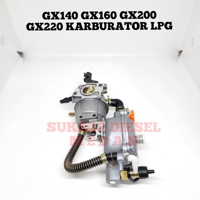 <<<<<] KONVERTER CONVERTER KARBULATOR GAS LPG GX160 GX200 GENSET 2000-4000WAT