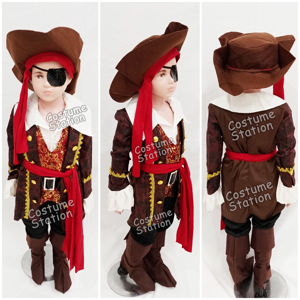 Kostum Bajak Laut / Costume Pirate, Pelaut anak laki