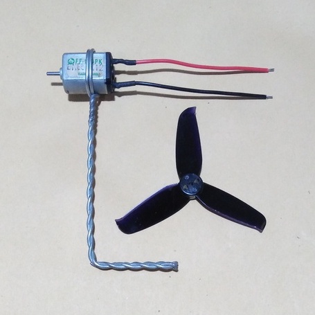 Dinamo FF030 + Baling + Tiang Lampu Layangan Kecil Ringan