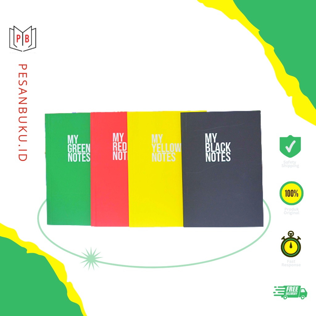 

NOTEBOOK TERLARIS MY BLACK NOTE BY SCRITTO BOOKS
