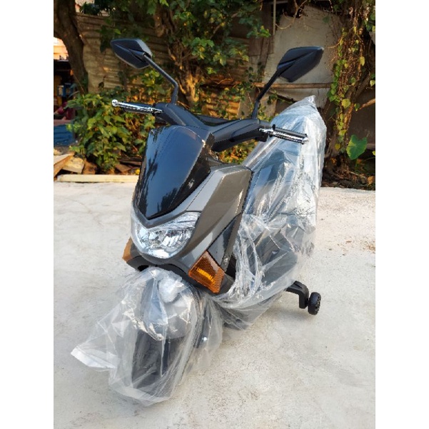 Pmb M588 raid motor balap nmax listrik aki mainan anak / Electric Ride On atv scoopy