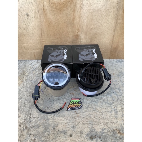 Daymaker c70 lampu depan c70 model daymaker 4,5 inc hello ring by gorilla