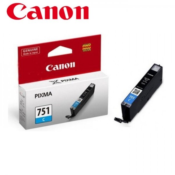 Tinta Canon CLI751 CLI 751 (BK C M Y) Original