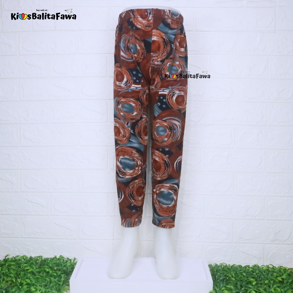 Legging Calvina uk 12 -15 Thn / Leging Panjang Remaja Tanggung ABG Perempuan Cewek  Spandek Motif