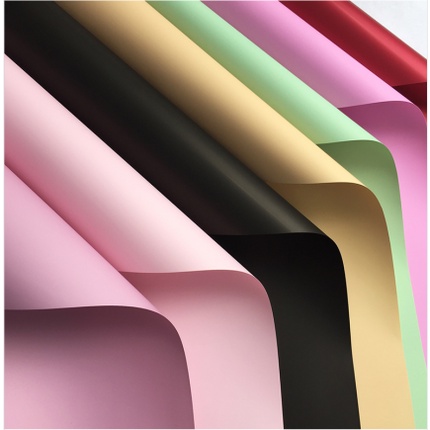Flower Wrapping Paper Matte Colour / Kertas Buket ( bunga ) Solid Matte