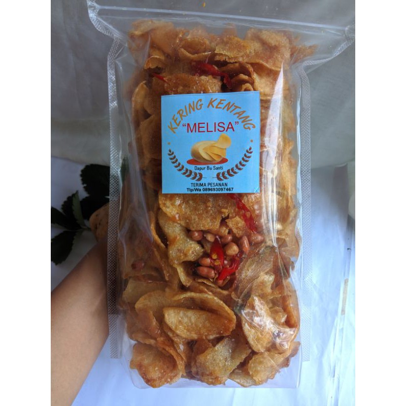 

[500gr] MURAH/KERING KENTANG/KERING KENTANG MELISA/DAPUR BU SANTI/100% Kentang Asli