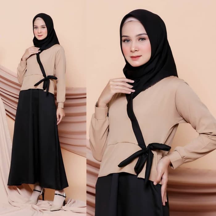 HANURA MAXI | GAMIS | BAJU GAMIS WANITA | GAMIS REMAJA KEKINIAN