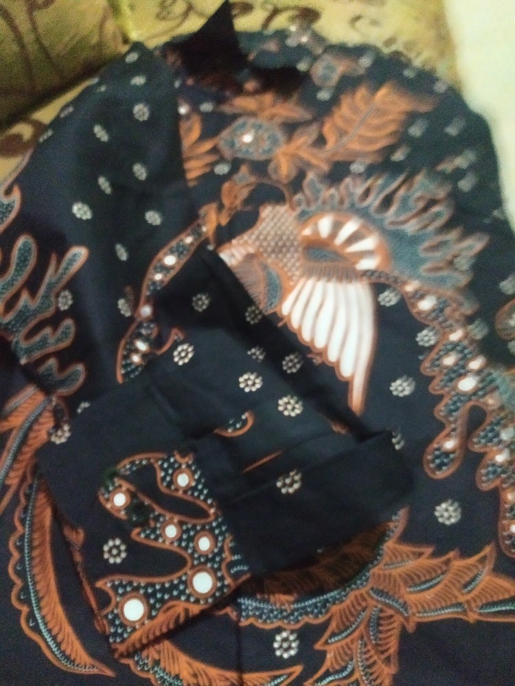 Elang Kemeja Batik Pria Lengan Panjang Full Furing Bahan Katun Sragenan By Kanaya