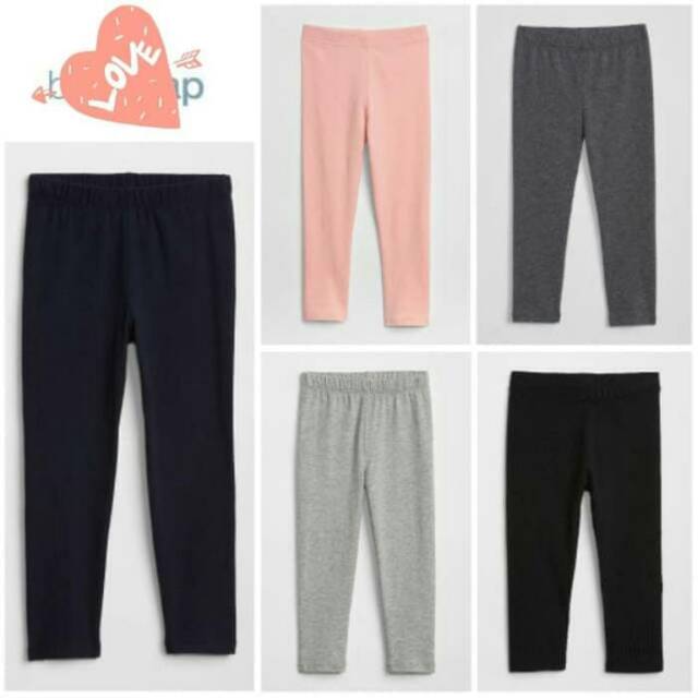 **TERMURAH**Legging polos anak 6-10th dan 11-15th