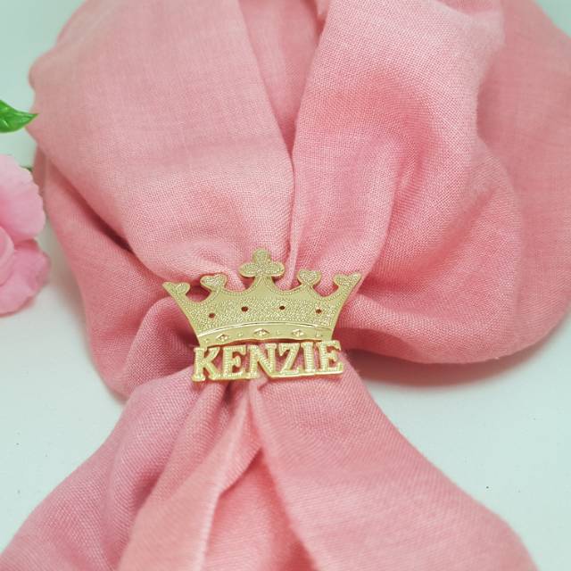 Bros Ring Gold Lapis Emas Asli / bros ring silver