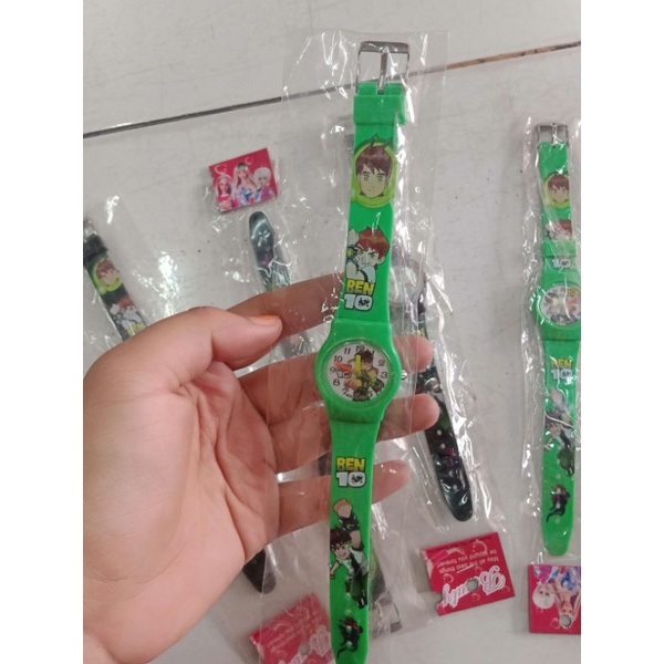 JAM TANGAN ANAK LAKI LAKI KARAKTER BEN 10