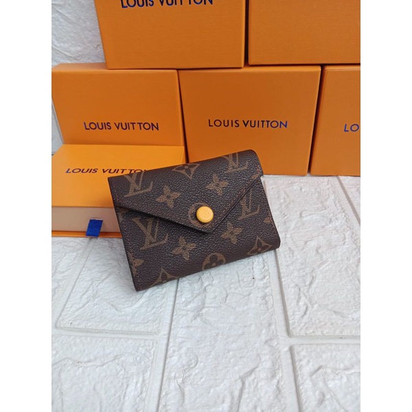 Dompet lv emili pendek free box,fashion dompet LV lipar