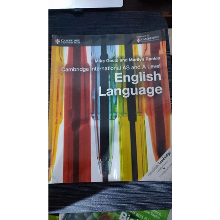 

Cambridge International AS & A Level english Language Coursebook