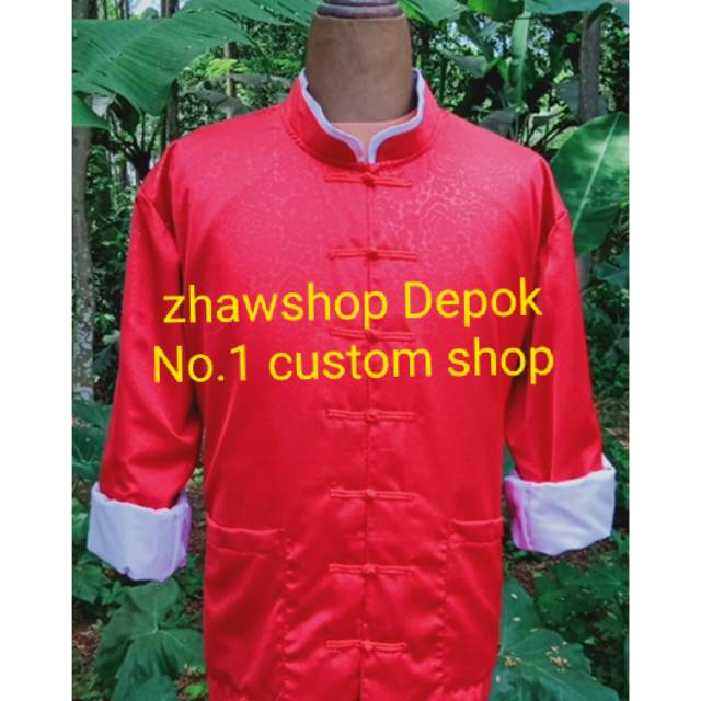 (S-XL) PESANAN KHUSUS, CUSTOM BAJU IPMAN, BAJU KUNGFU, BAJU KOKO UNIK
