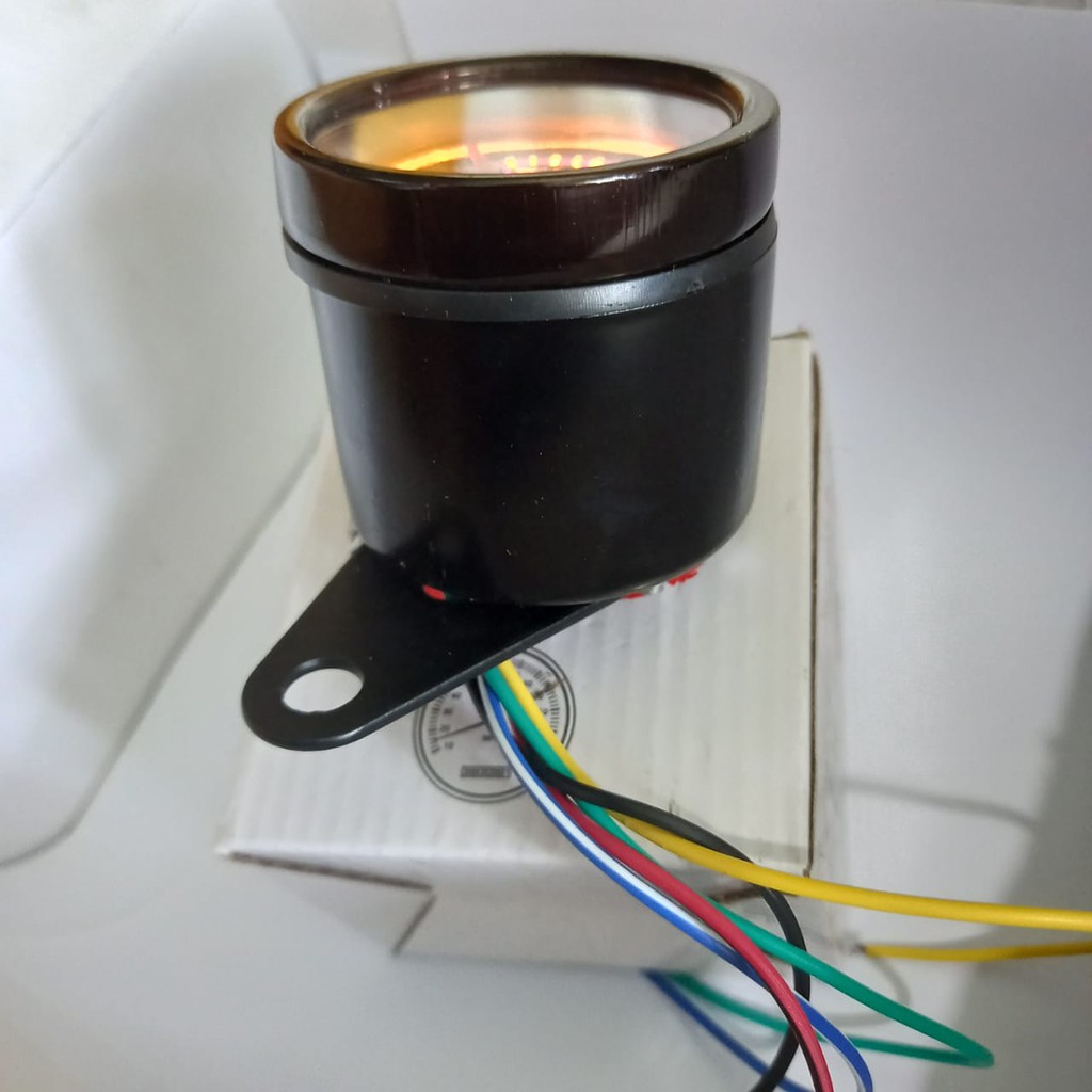 INDIKATOR BENSIN FUL METER BULAT UNIVERSAL Odometer bensin Amper bensin Meter bensin