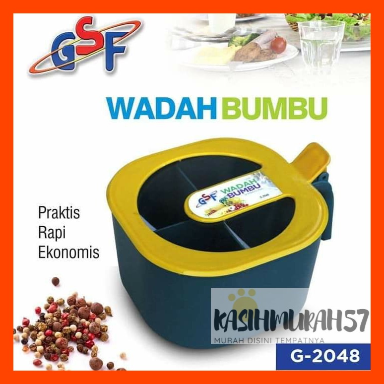 WADAH BUMBU / TEMPAT BUMBU 4 IN 1 / WADAH BUMBU GSF G-2048 / GSF 2048 / GSF G 2048