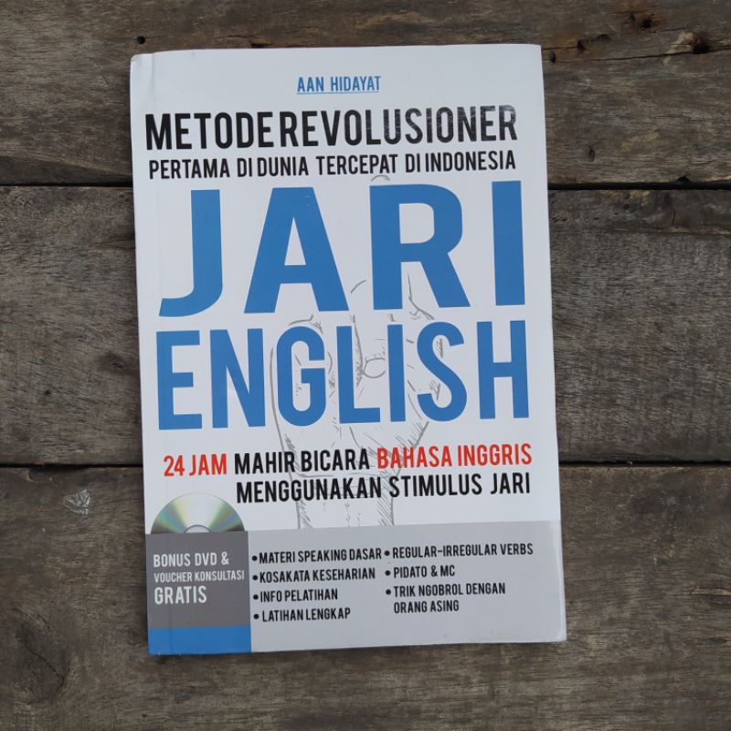 Jari English, 24 Jam Mahir Bahasa Inggris Menggunakan Stimulus Jari