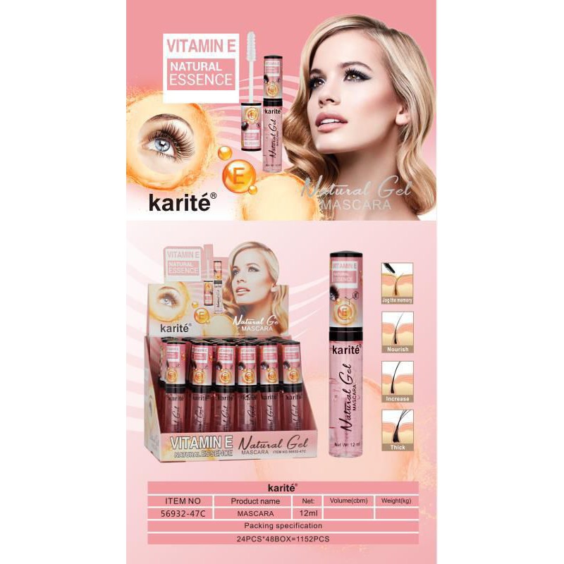 NEW PROMO ECER!!!MASCARA BENING GEL KARITE