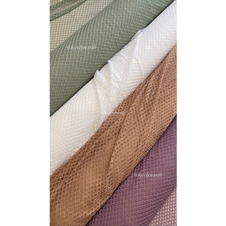 Kain Kebaya Brokat Kain Brokat Meteran Kain Brokat Motif Salur Tulle Mesh Dot Tile Dot Motif