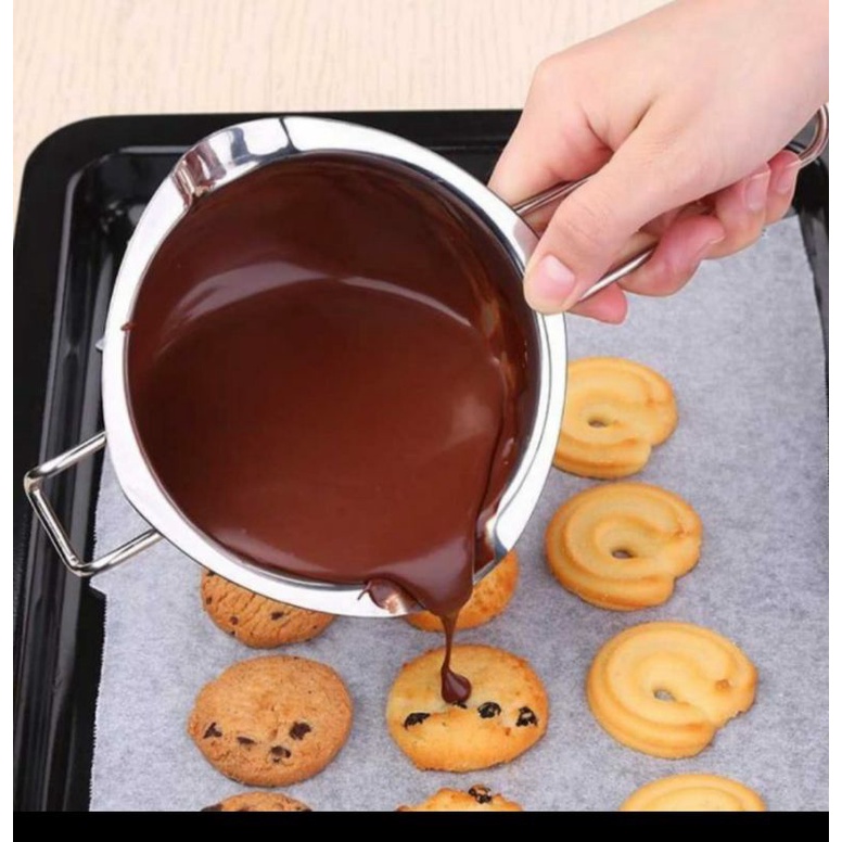Panci Coklat Leleh/Pot Steam Chocolate Stainless