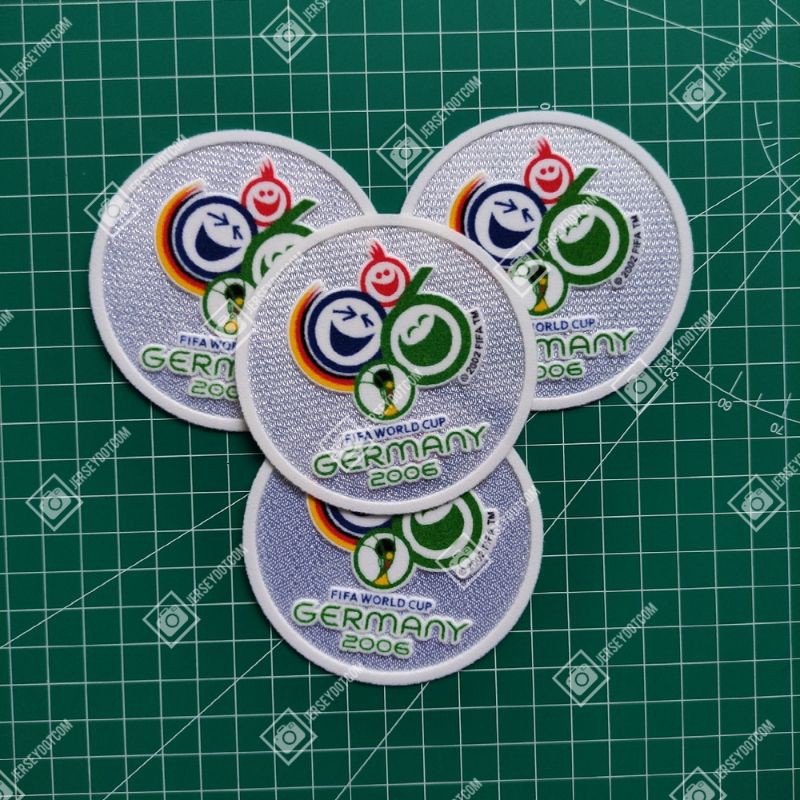 Patch Badge World Cup 2006 Wc Piala Dunia Velvet