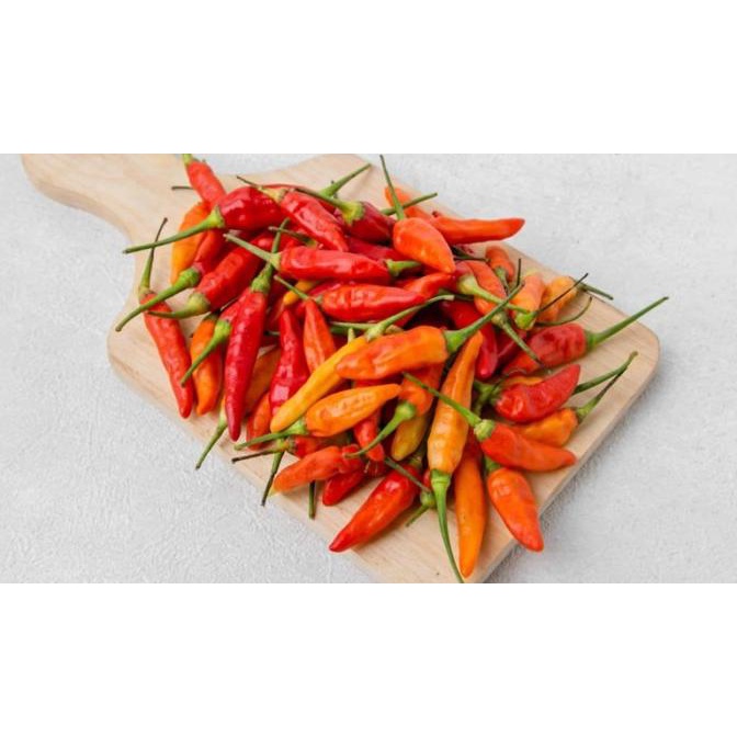 

Cabai Rawit Merah 140 - 150 Gr ( Fresh Fire Chillies )