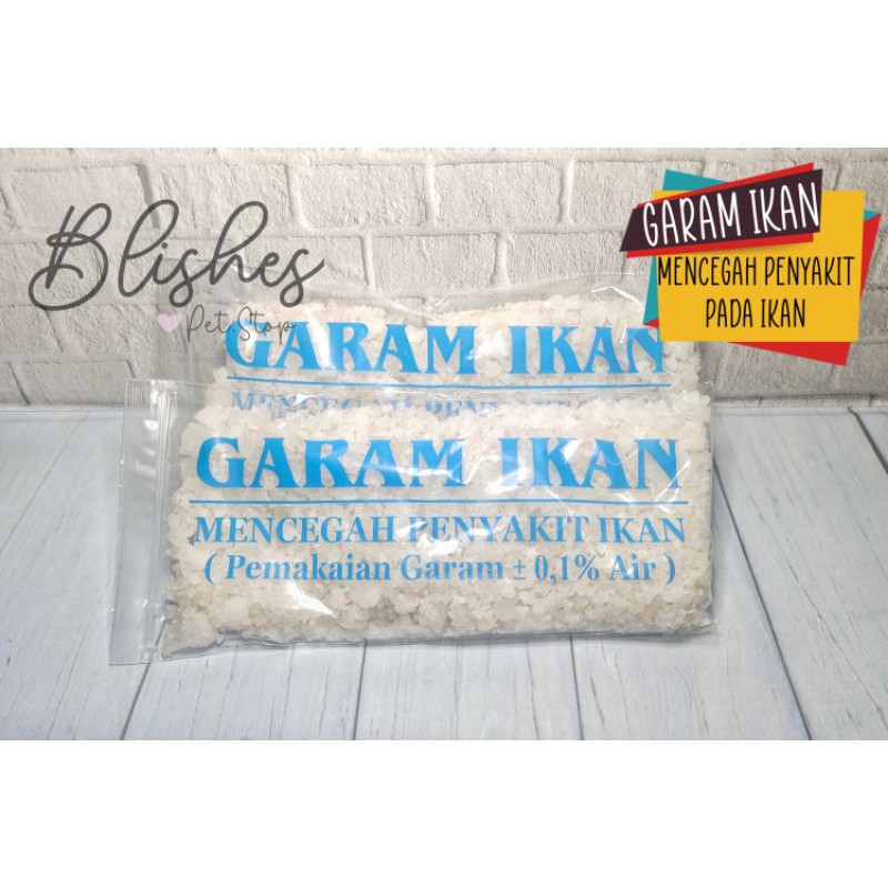 Garam ikan / garam cupang / guppy /obat ikan
