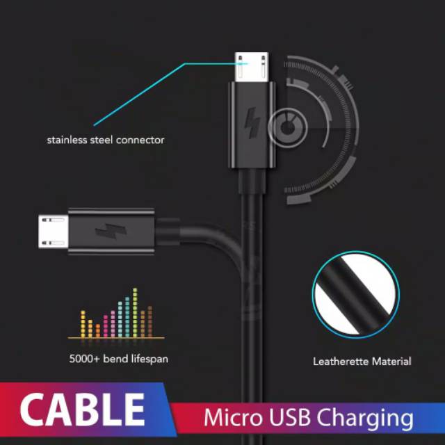 KABEL DATA USB CABLE XIOMI XIAOMI 2A QUICK CHARGE MICRO USB ORIGINAL FASTCHARGING