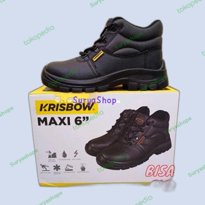Sepatu safety Krisbow Maxi 6 inch