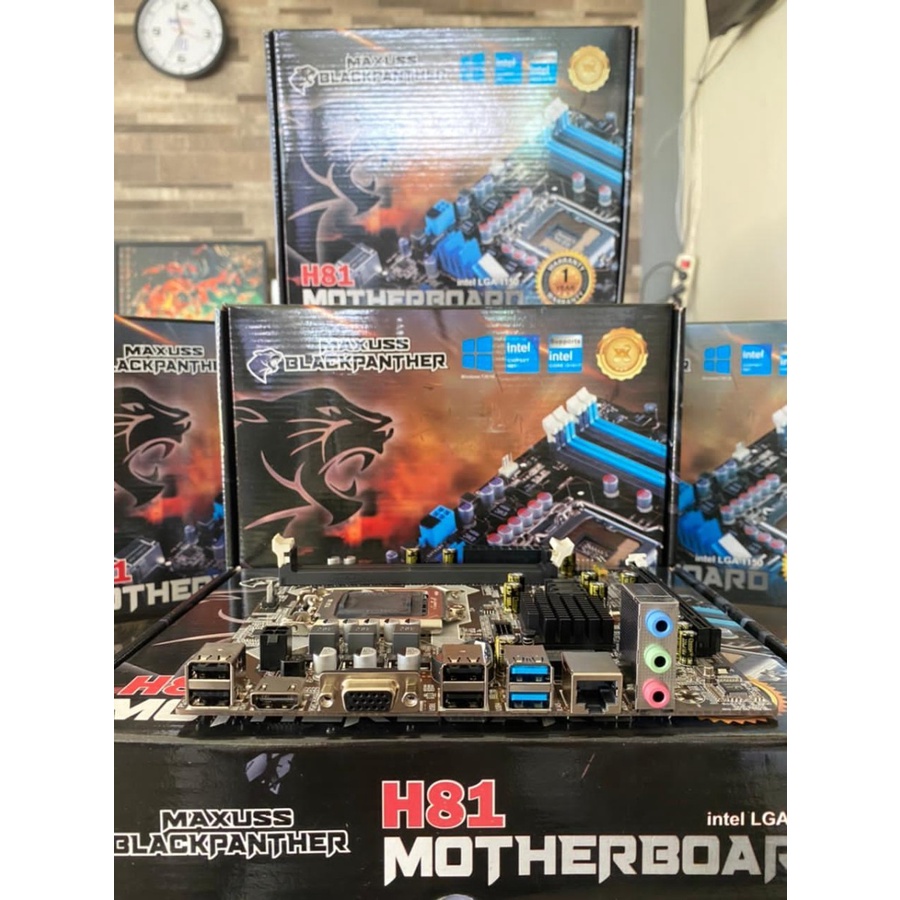 Motherboard Black Panther H81 LGA 1150