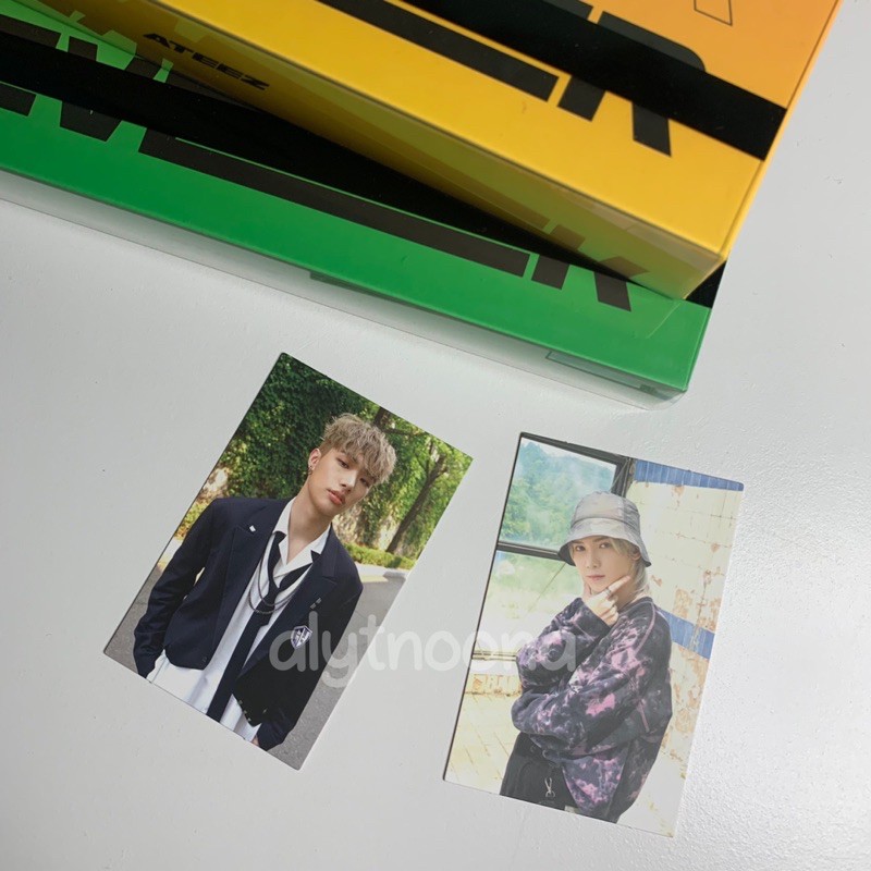 ATEEZ FEVER PC PHOTOCARD MINGI YEOSANG