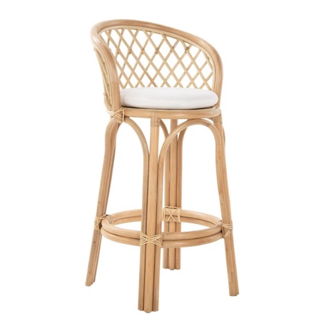 RATTAN BAR CHAIR / KURSI BAR ROTAN / KURSI DAPUR / KURSI MAKAN TINGGI